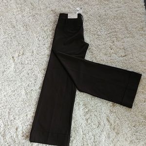 NWT Loft Wide Leg Brown Pants